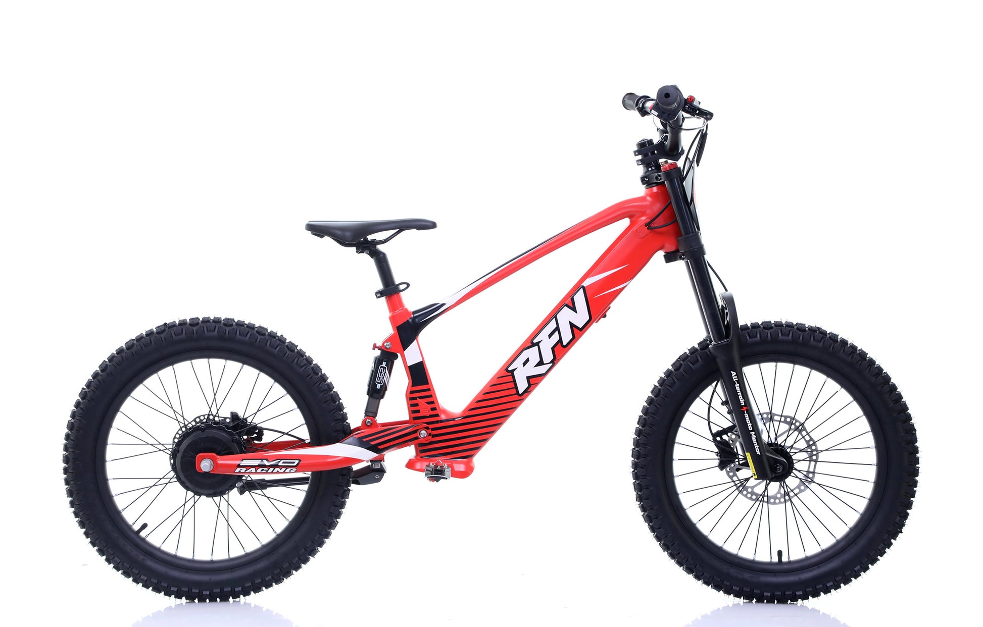 RFN Evo Racing 20 Electric Kids E-Bike Red Side