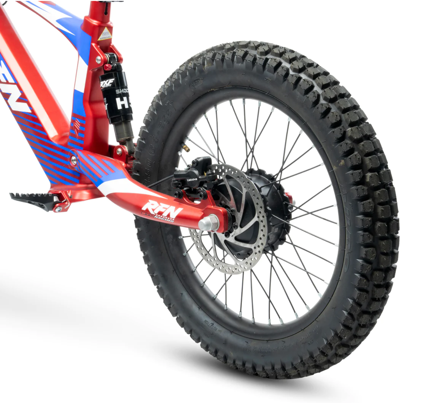 RFN Evo Racing 18 Electric Kids E-Bike Rear wheel