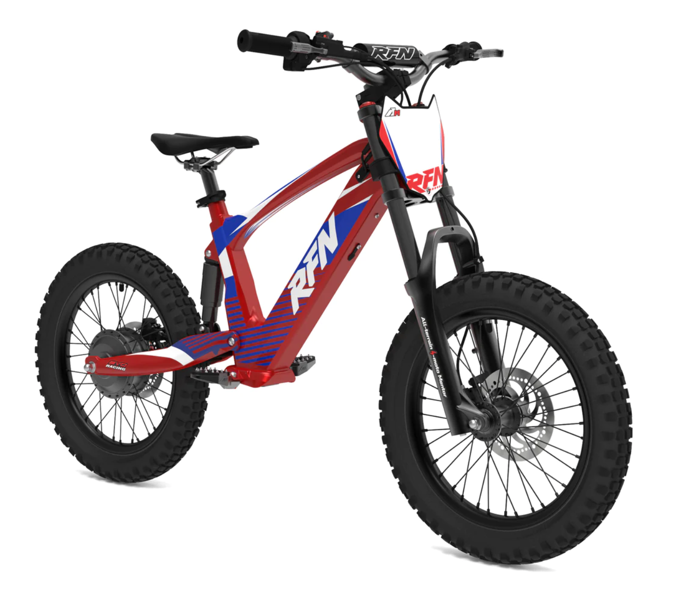 RFN Evo Racing 18 Electric Kids E-Bike Side View