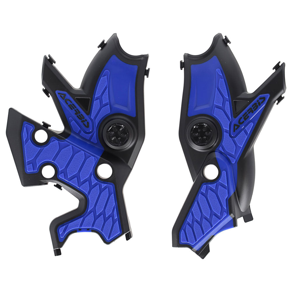 Acerbis X-Grip Frame Guards Black / Blue Fits YAMAHA TENERE 700 2021-2024 manufacture photo