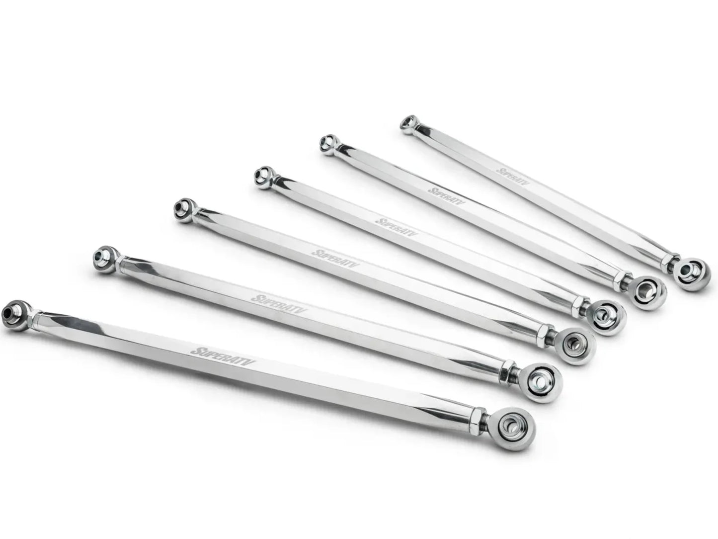 SuperATV HEX Billet Radius Rods Bars Can Am MAVERICK R X XRS 2024+