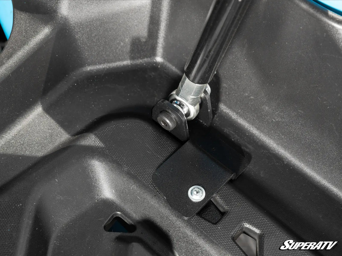 Close-up of a SuperATV product on a vehicle part