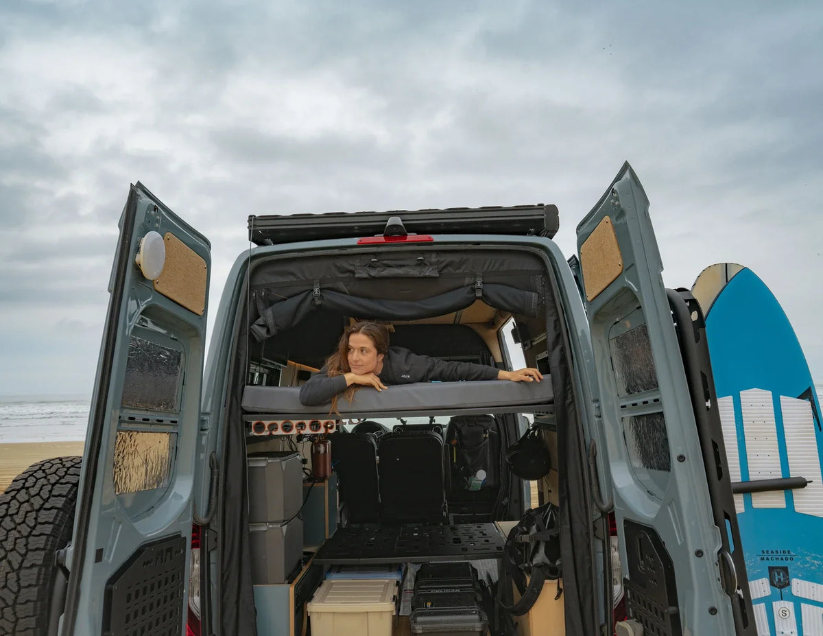 Ford Transit Van Flex-Track™ 4-Panel All Aluminum Platform Bed System