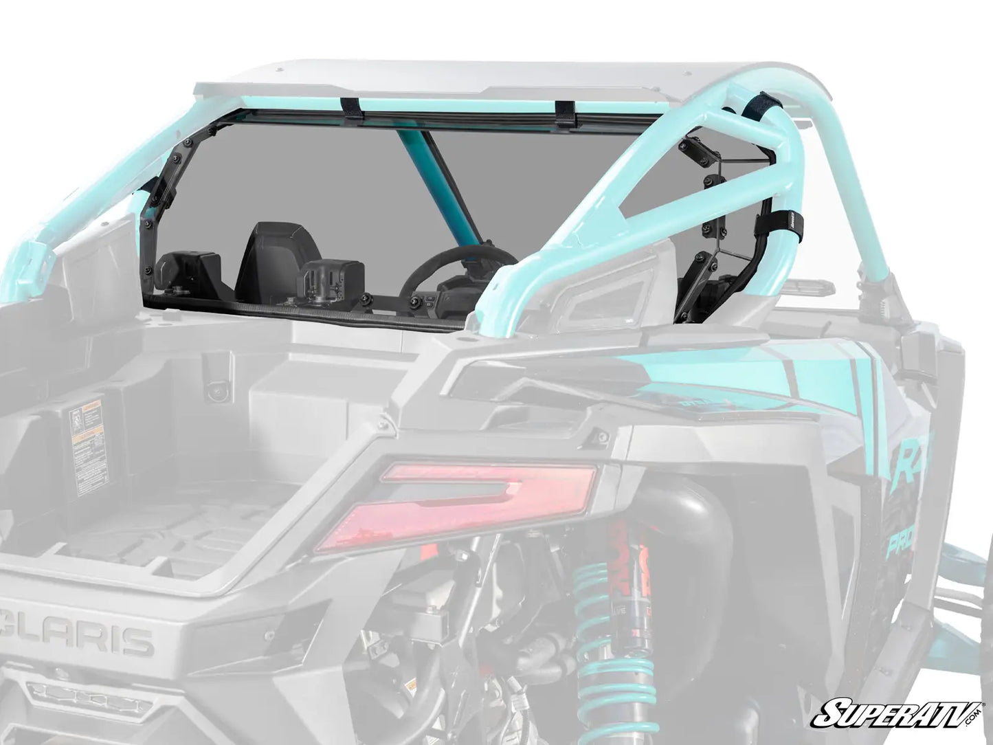 SuperATV Rear Window Windshield Dust Kit Fits: POLARIS PRO R / PRO R 4 2025+ Promo Pic