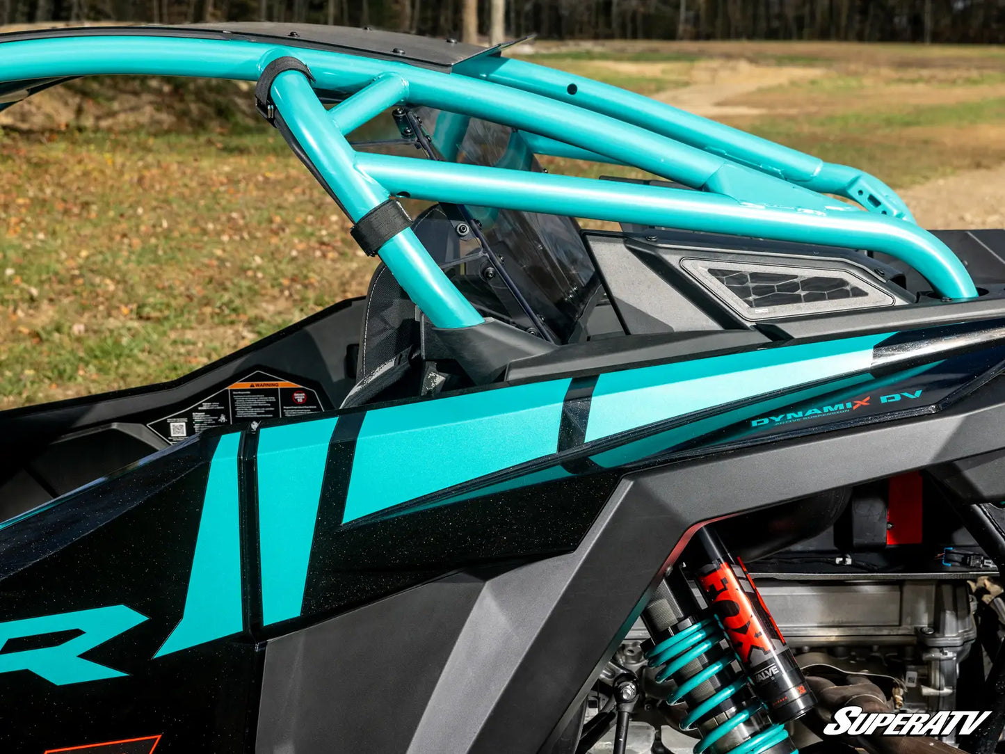 SuperATV Rear Window Windshield Dust Kit Fits: POLARIS PRO R / PRO R 4 2025+ Side View