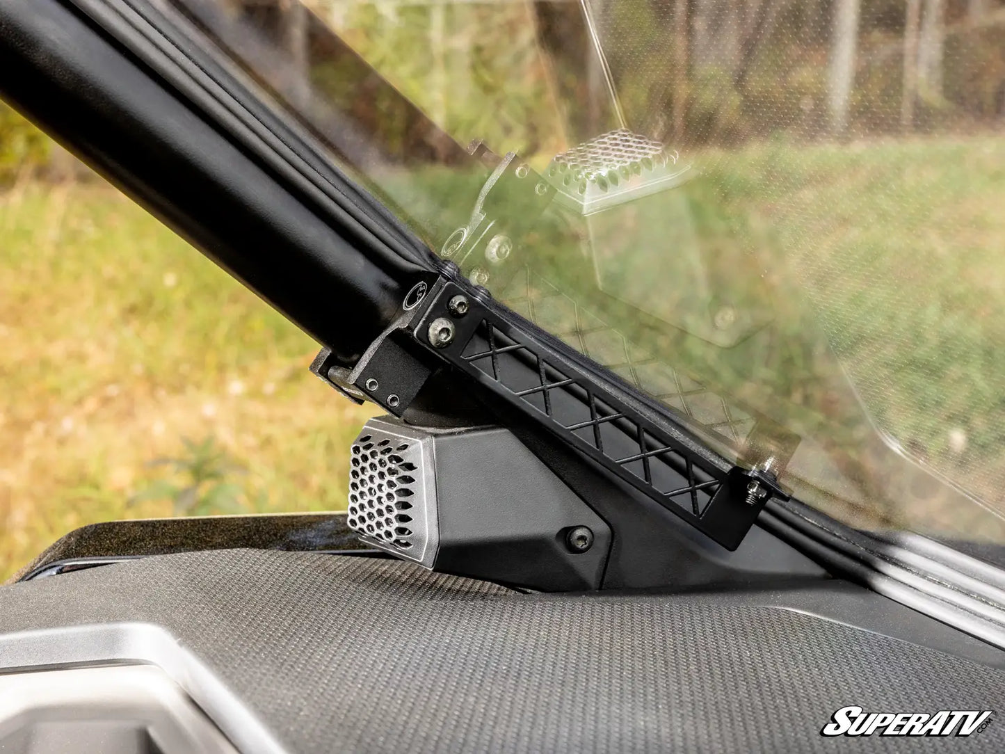 SuperATV Full Window Windshield Clear Fits: POLARIS PRO S / PRO S4 2025+ mounts