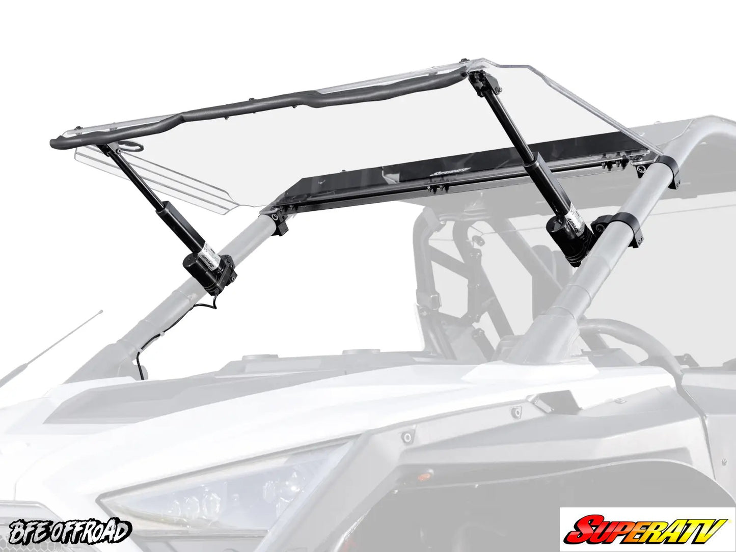 SuperATV MaxDrive Power Assist Flip Windshield POLARIS RZR PRO XP XP4 2020-2024