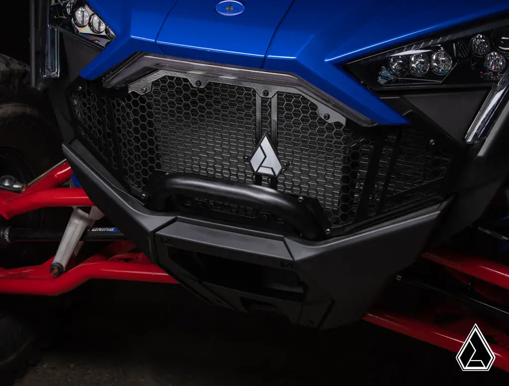 Assault Industries Polaris RZR Pro R /Turbo R Hellfire V2 Front Grille 2022-2024 close view