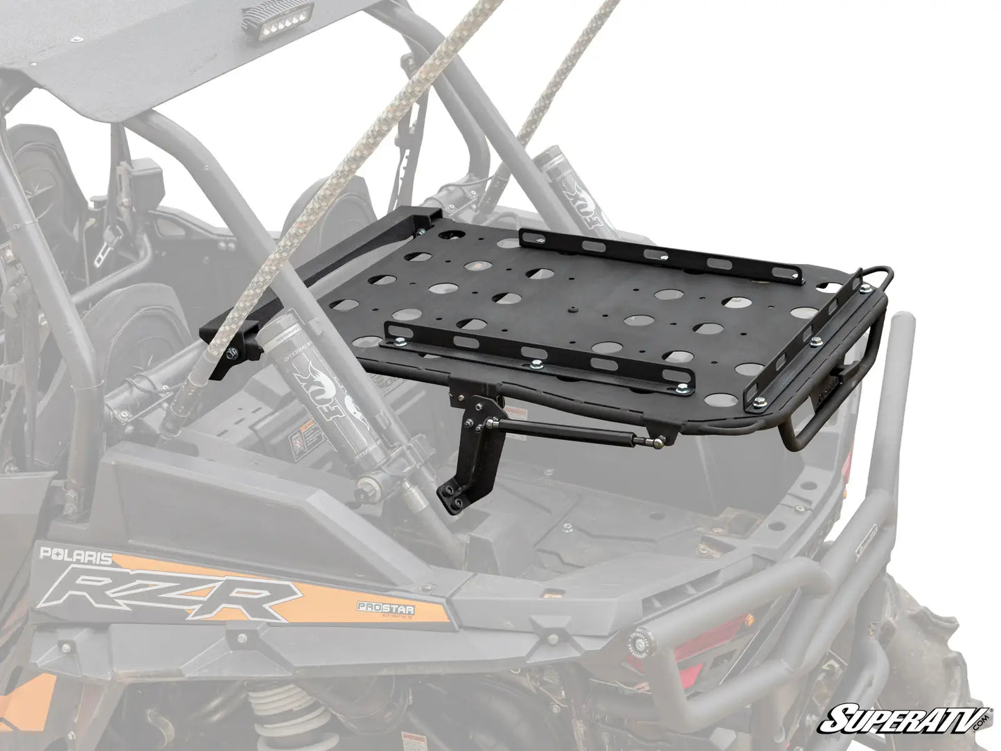 SuperATV Adventure Alpha Rack Spare Tire Cargo Carrier POLARIS RZR XP 1000 / TURBO S 14-23