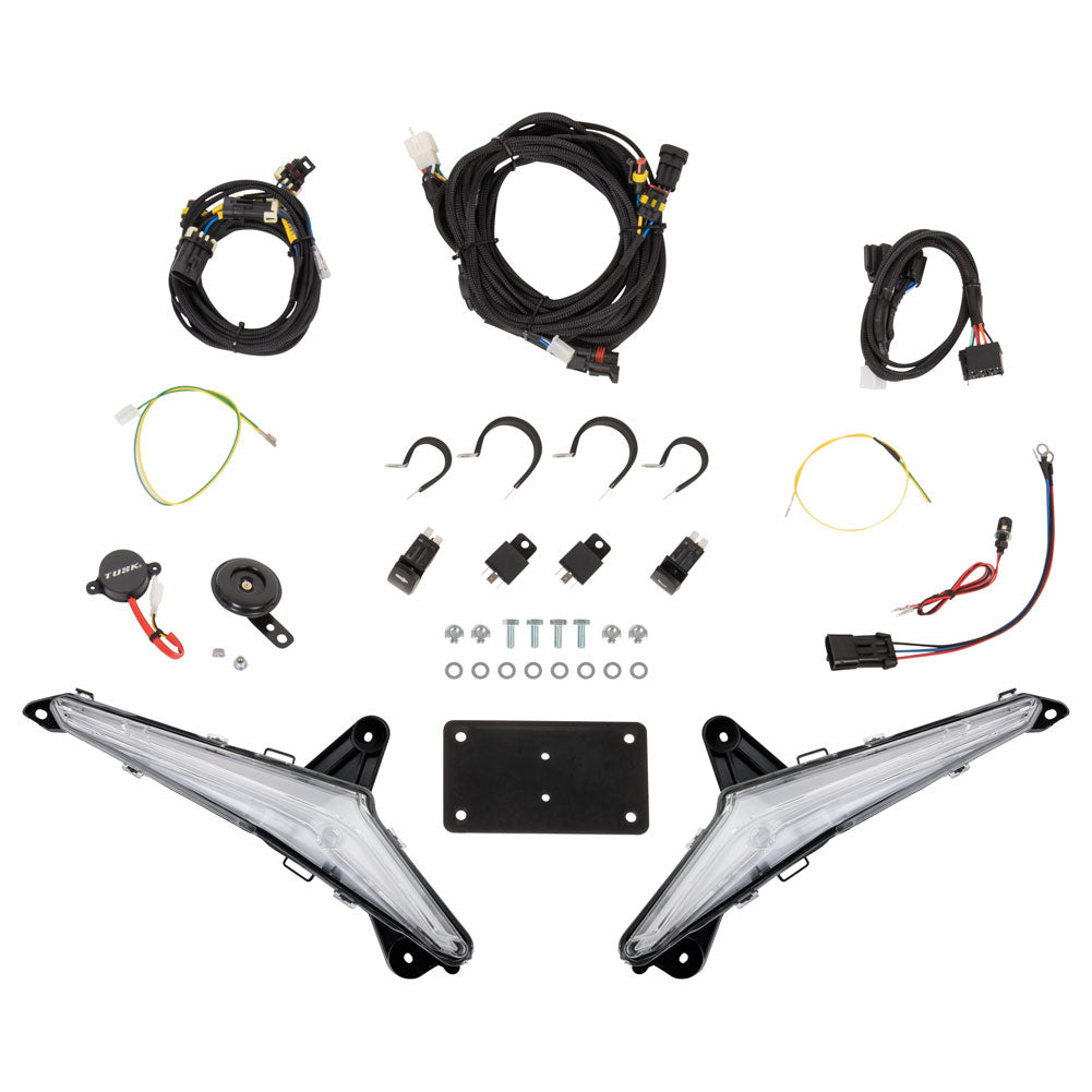 Tusk Plug Play UTV Signal Horn Kit Accent Street Legal Kit CAN AM MAVERICK R / MAXX 24+ Kit Pic