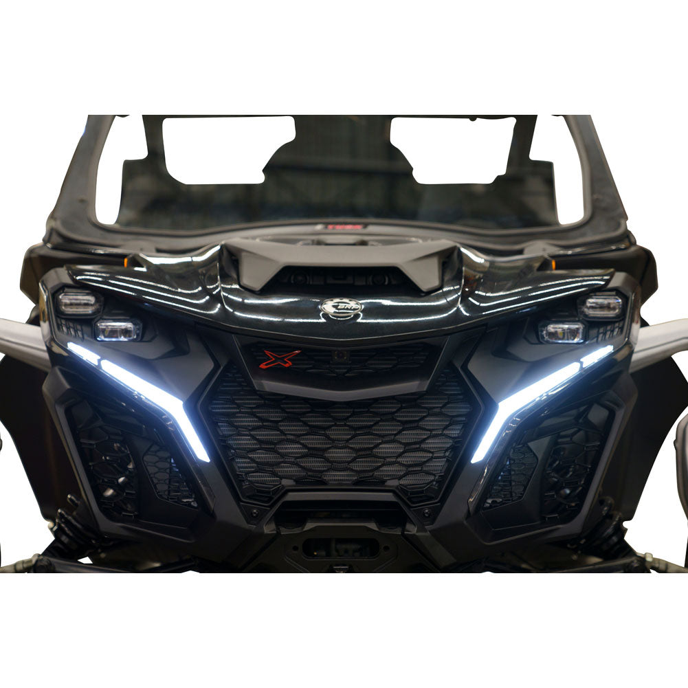 Tusk Plug Play UTV Signal Horn Kit Accent Street Legal Kit CAN AM MAVERICK R / MAXX 24+ Front DRL