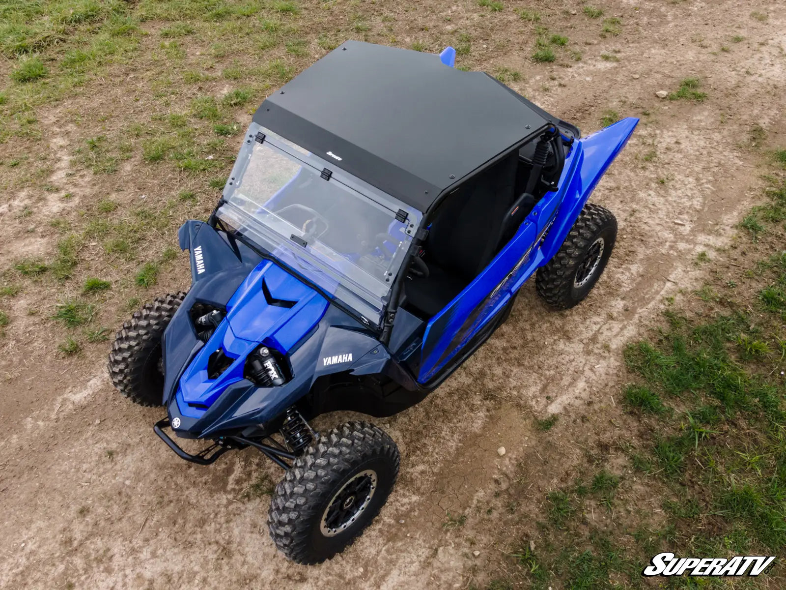 SuperATV Aluminum Roof Fits: Yamaha YXZ1000R YXZ 1000 SS SE 2019+ Top Side View