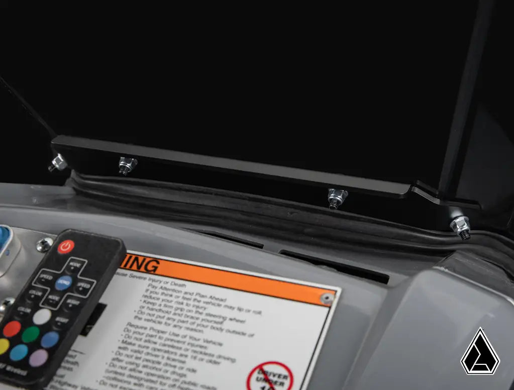 ASSAULT Tinted Scratch Resistant Half Windshield Yamaha YXZ1000 YXZ1000R SS SE Mounting