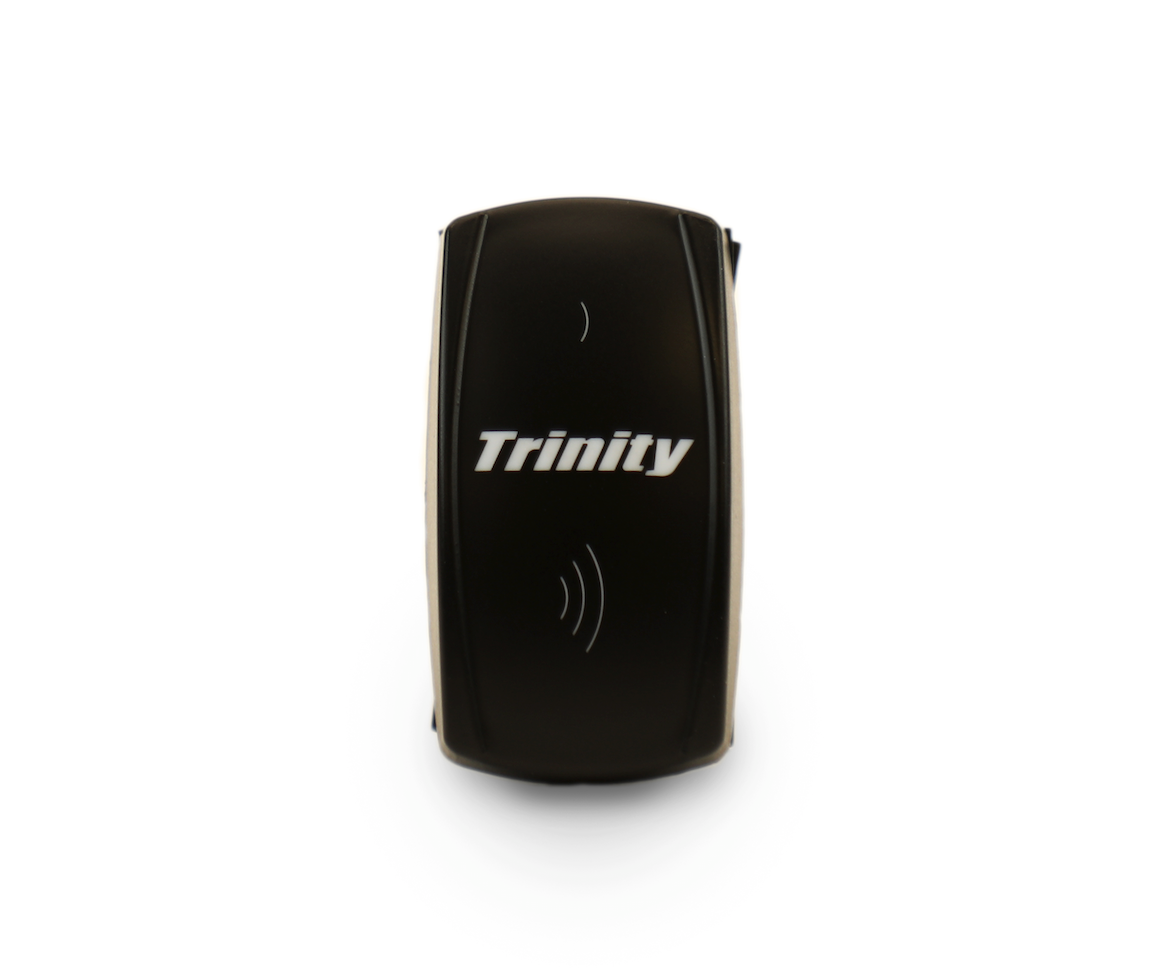 Trinity Racing SIDE PIECE Header Pipe with Electronic Cutout - RZR PRO XP TURBO R switch front