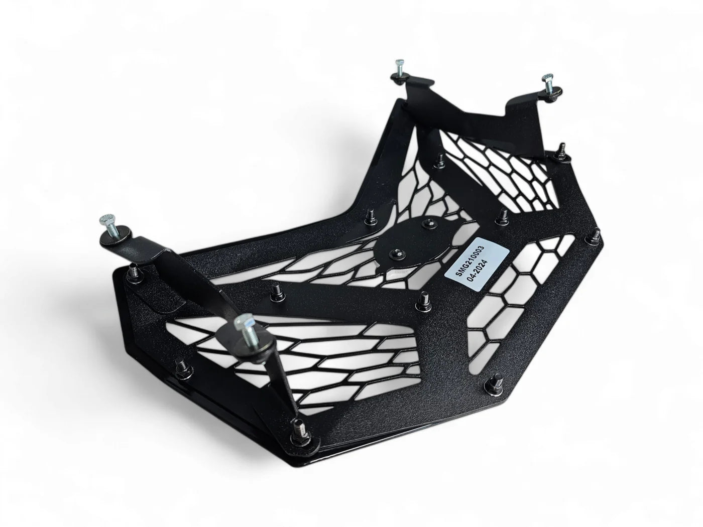 Elektric Offroad Volt Aluminum Mesh Grill Radiator Guard Can Am Maverick X3 XRS Max RR RC Backside View