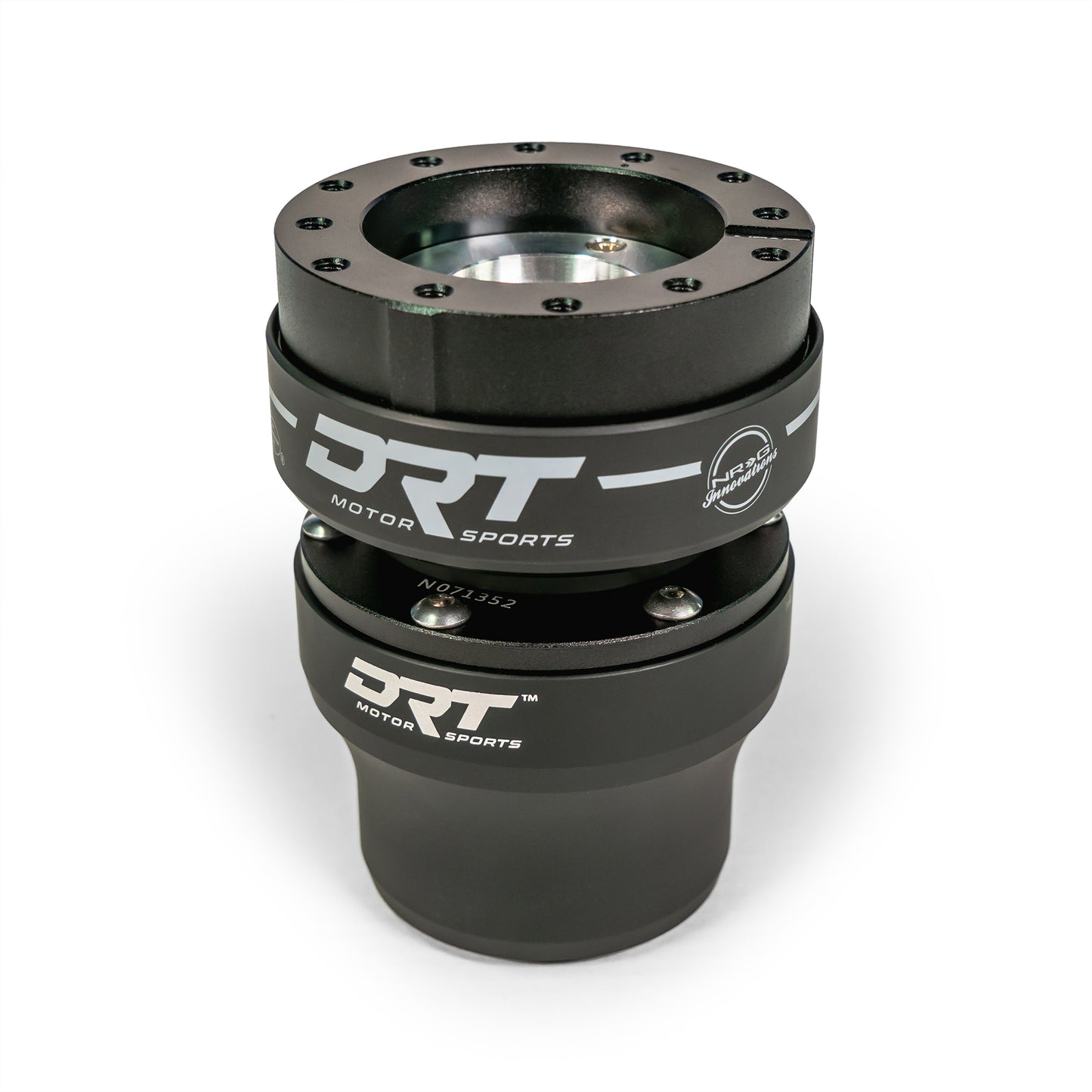 DRT Motorsports Universal 6 Bolt Quick Release Steering Wheel Adapter Installed
