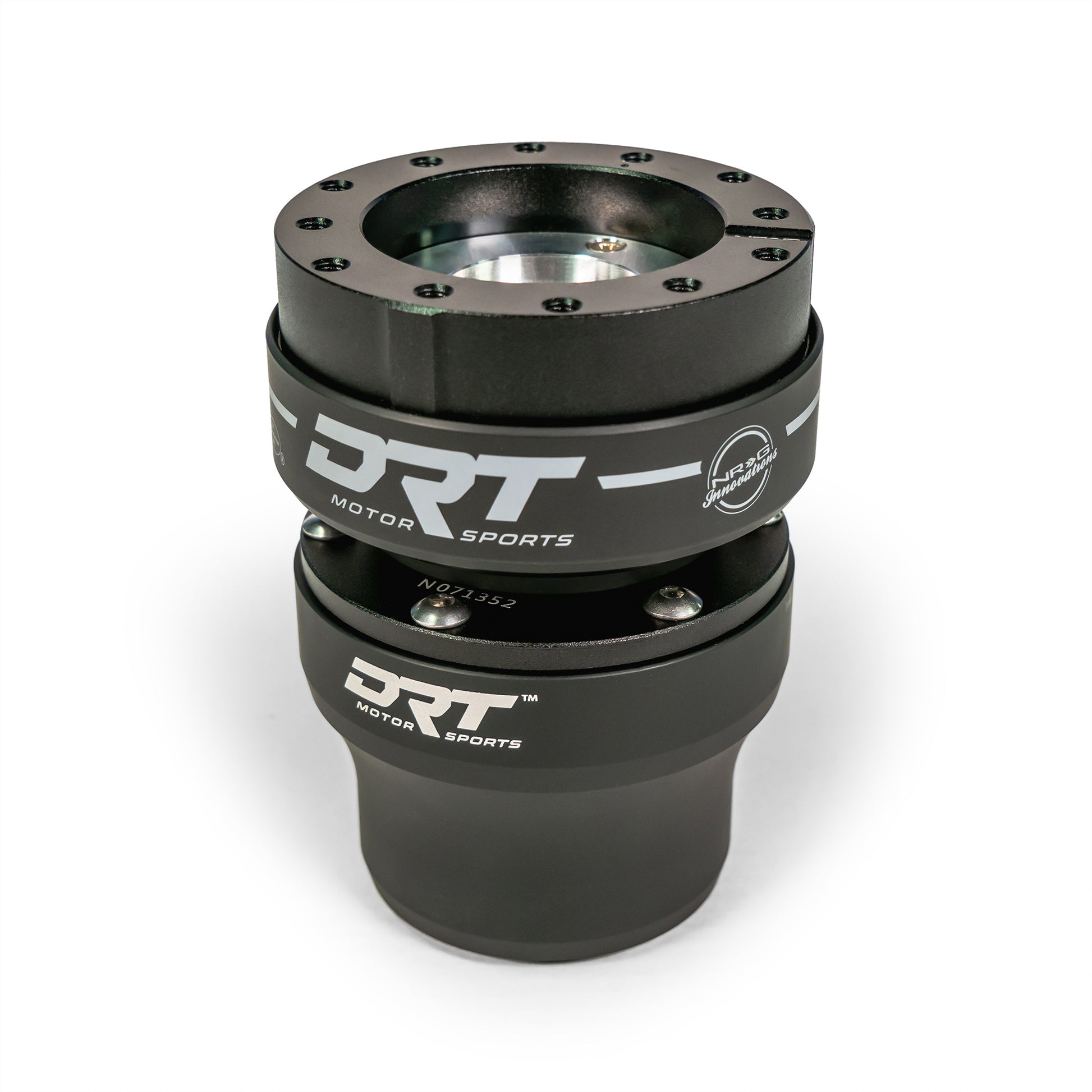 DRT Motorsports Universal 6 Bolt Quick Release Steering Wheel Adapter Installed