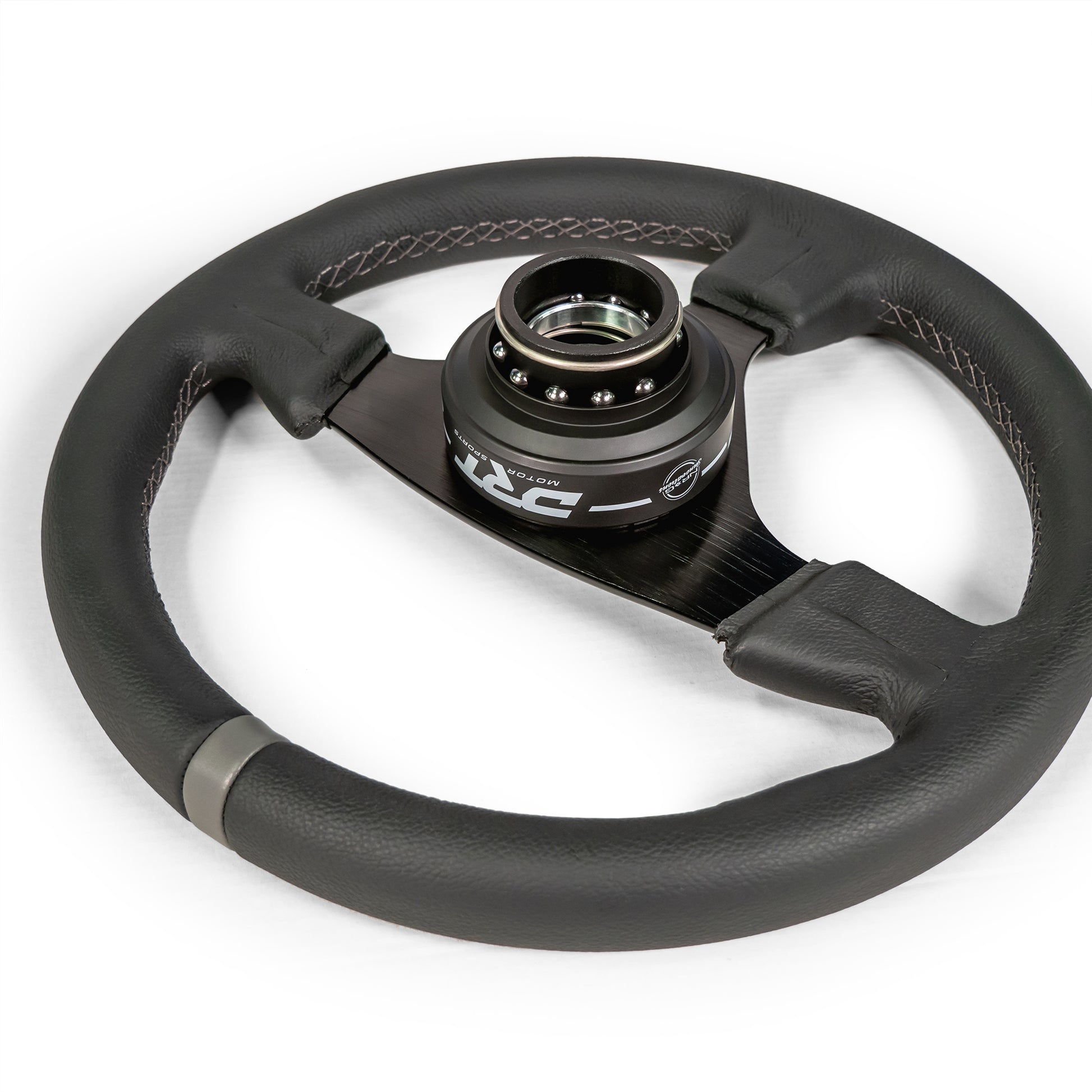 DRT Motorsports Universal 6 Bolt Quick Release Steering Wheel Adapter With Steering Wheel