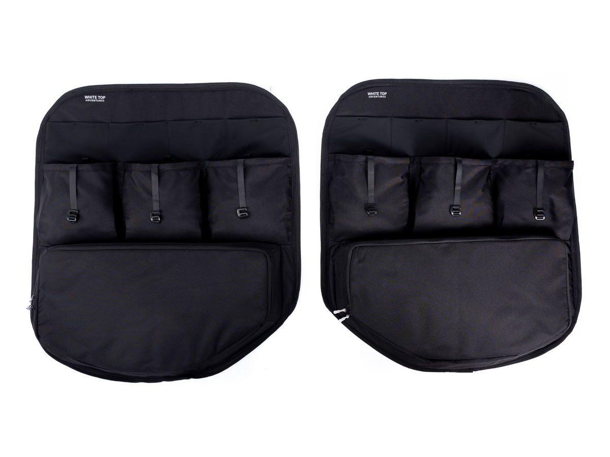 White Top Adventures Mercedes Sprinter High Roof 2019+ Rear Door Storage Panels Bundle (Upper, Middle & Lower)