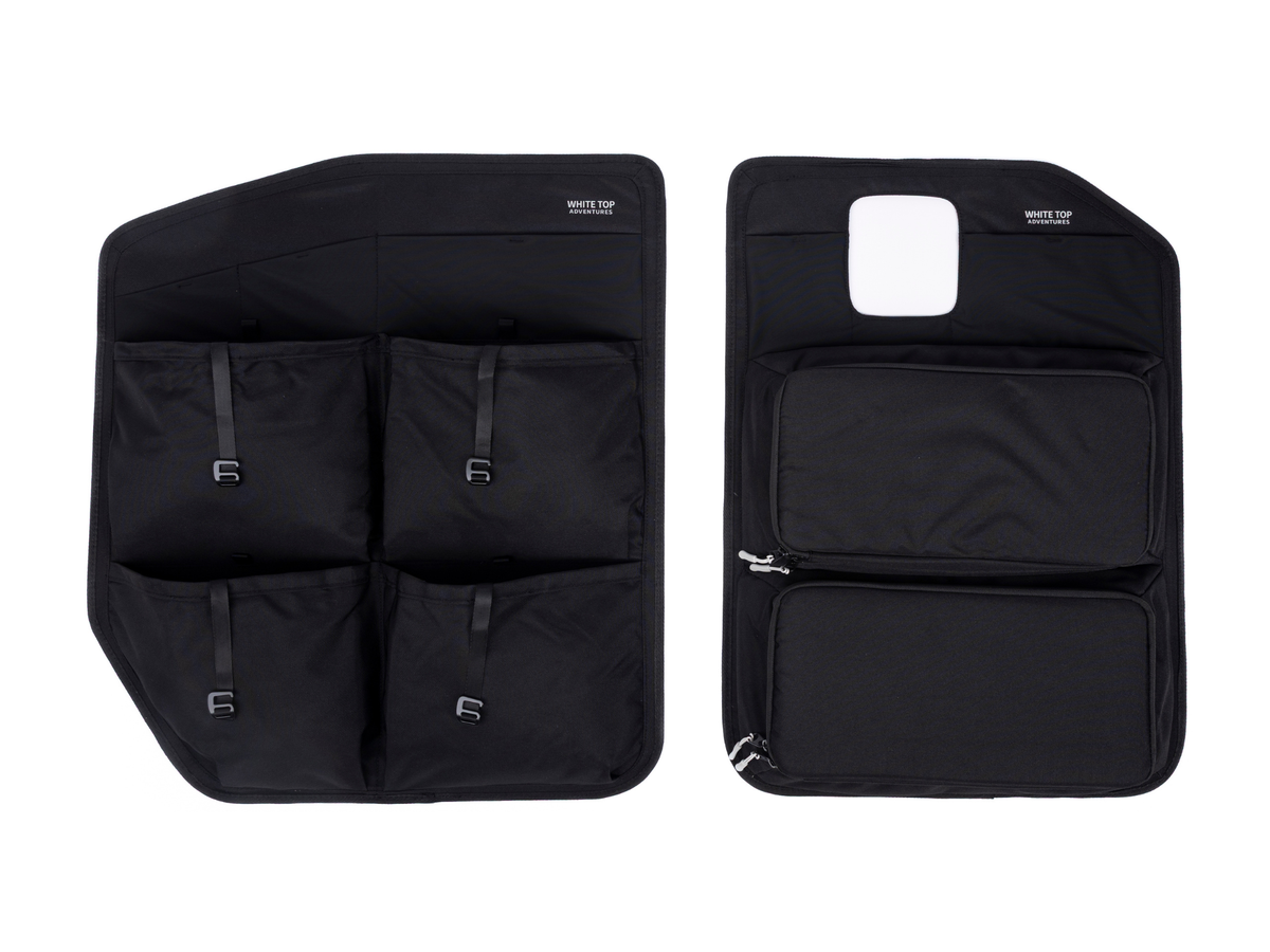 White Top Adventures Mercedes Sprinter High Roof 2019+ Rear Door Storage Panels Bundle (Upper, Middle & Lower)