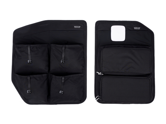 White Top Adventures Mercedes Sprinter 2019+ Lower Rear Door Storage Panels (Pair)