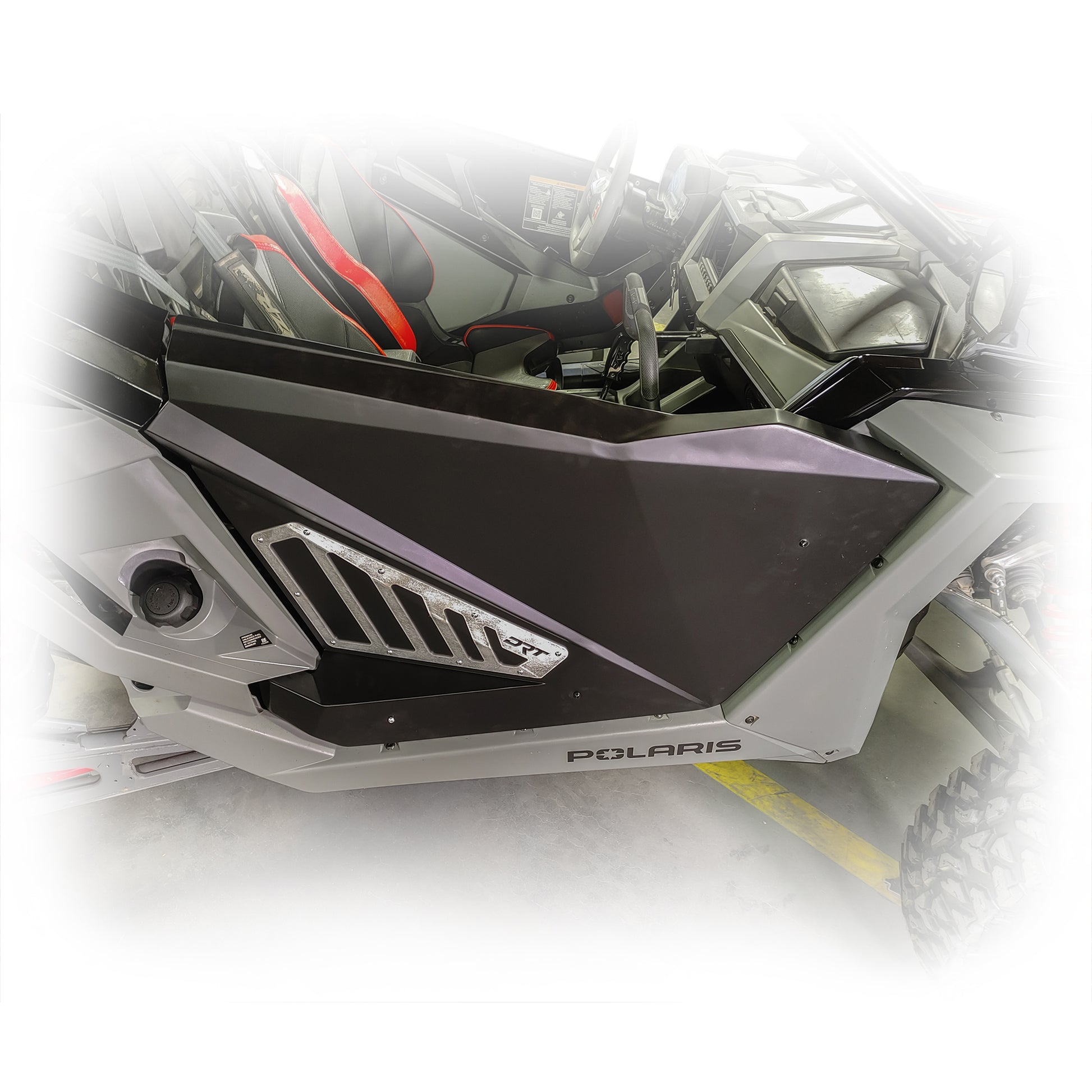 DRT Motorsports Polaris Pro XP / Pro R / Turbo R Aluminum Door Kit mounted view