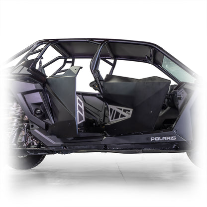 DRT Motorsports Polaris Pro XP4 / Pro R4 / Turbo R4 Aluminum Door Kit Rear Door opened