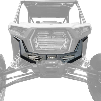 Front view of bumper installed on XP 1000 with white background