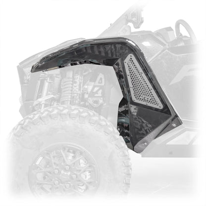 DRT Motorsports PRO SERIES EXTENDER FENDER KIT POLARIS PRO R S XP 2025+ FLARES side front view