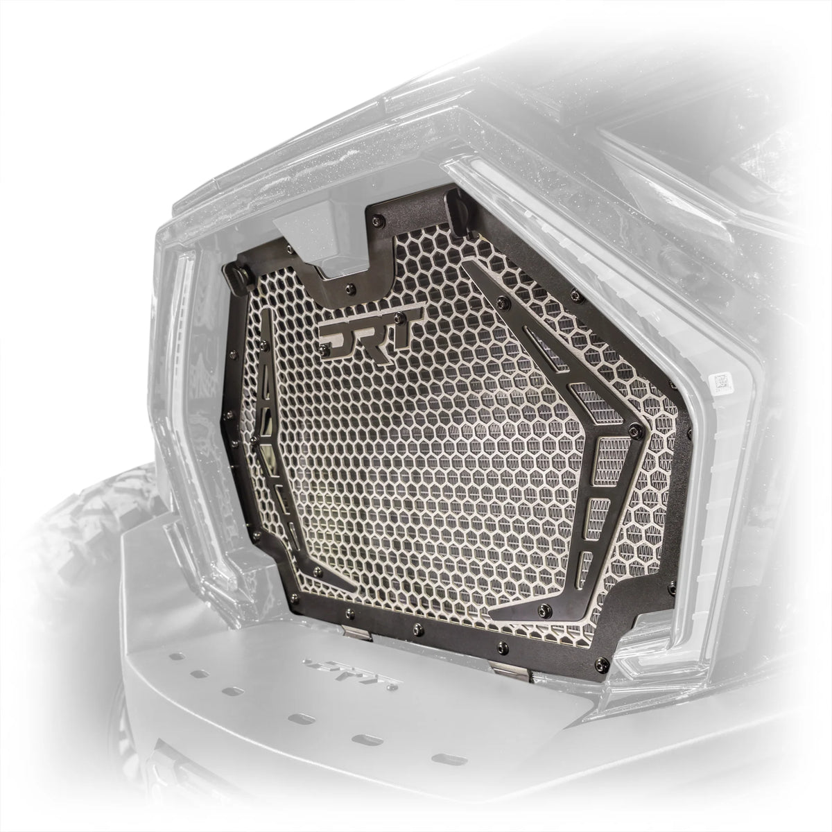 Polaris Rzr Radiator Protection DRT Aluminum Mesh Grill Radiator Guard Polaris RZR PRO R R4 / PRO S S4 ...