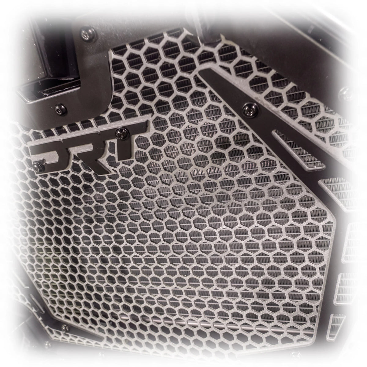 Polaris Rzr Custom Radiator Protection DRT Aluminum Mesh Grill Radiator Guard Polaris RZR PRO R R4 / PRO S S4 ...