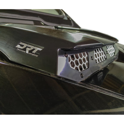 DRT Motorsports RZR Pro XP / Pro R / Turbo R 2020+ Pro Series V2.0 Hood Scoop - Black close up