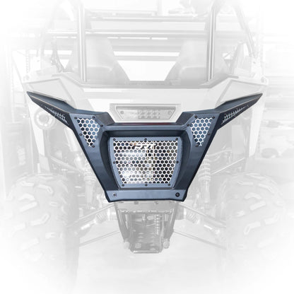 Motorcycle headlight guard on a white background