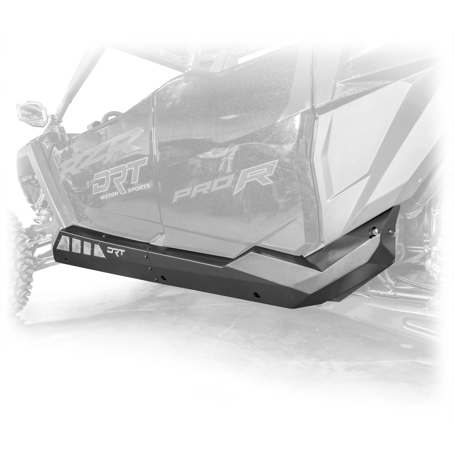 DRT Heavy Duty Rock Sliders Rails Polaris PRO SERIES RZR PRO XP S TURBO R 4-SEAT mounted