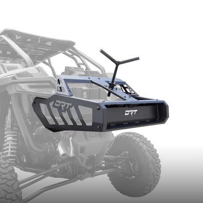 Rear bumper mounted on UTV with white background