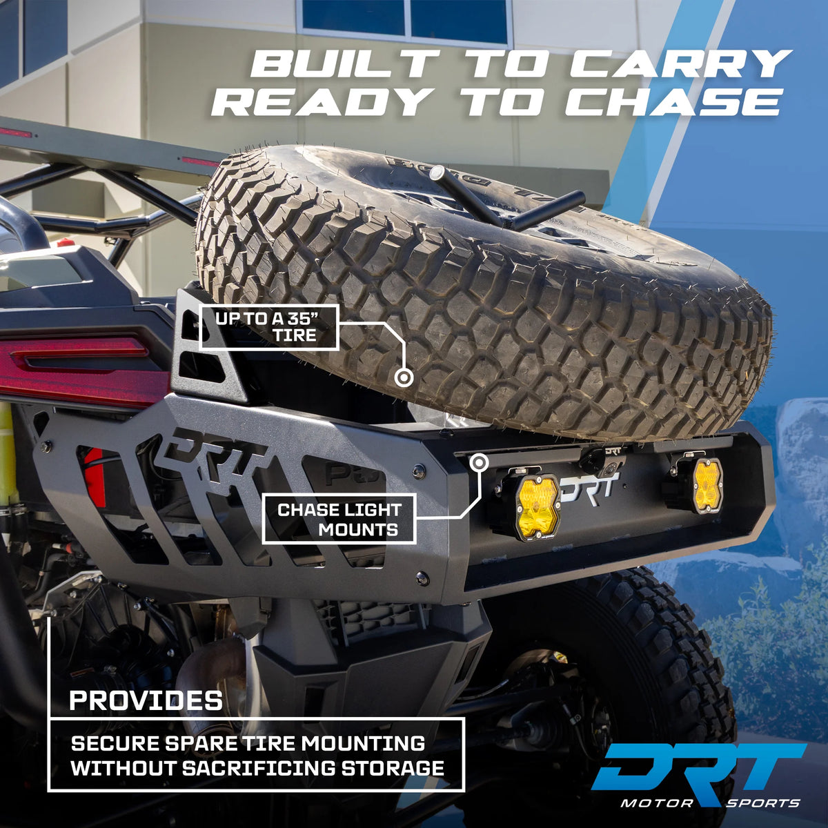 Explanation of features on rear bumper