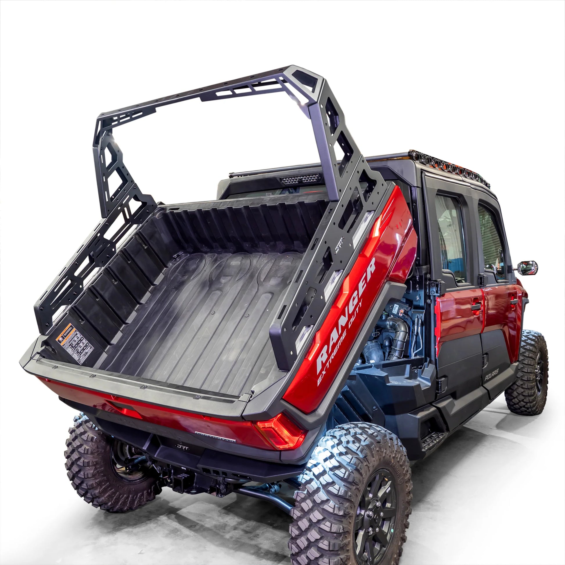 DRT Rear Bed Chase Rack Storage System POLARIS RANGER XD 1500 2024+ bed open 