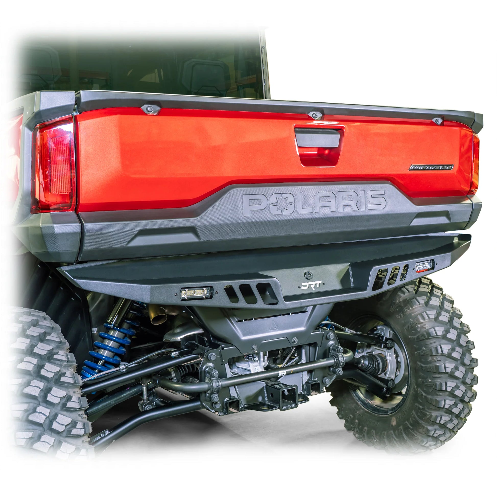 Heavy Duty Rear Bumper DRT Heavy Duty Rear Bumper W LED lights POLARIS RANGER XD 1500 2024