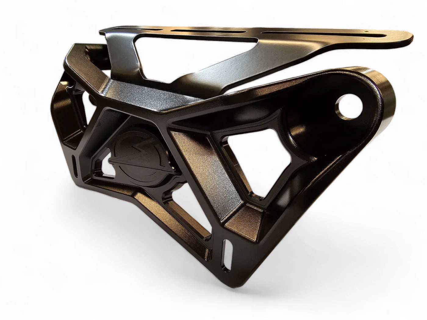 Elektric Offroad Upper Shock Mount Brace Adjustable Light Mount Can-Am Maverick X3 2017+ Side View
