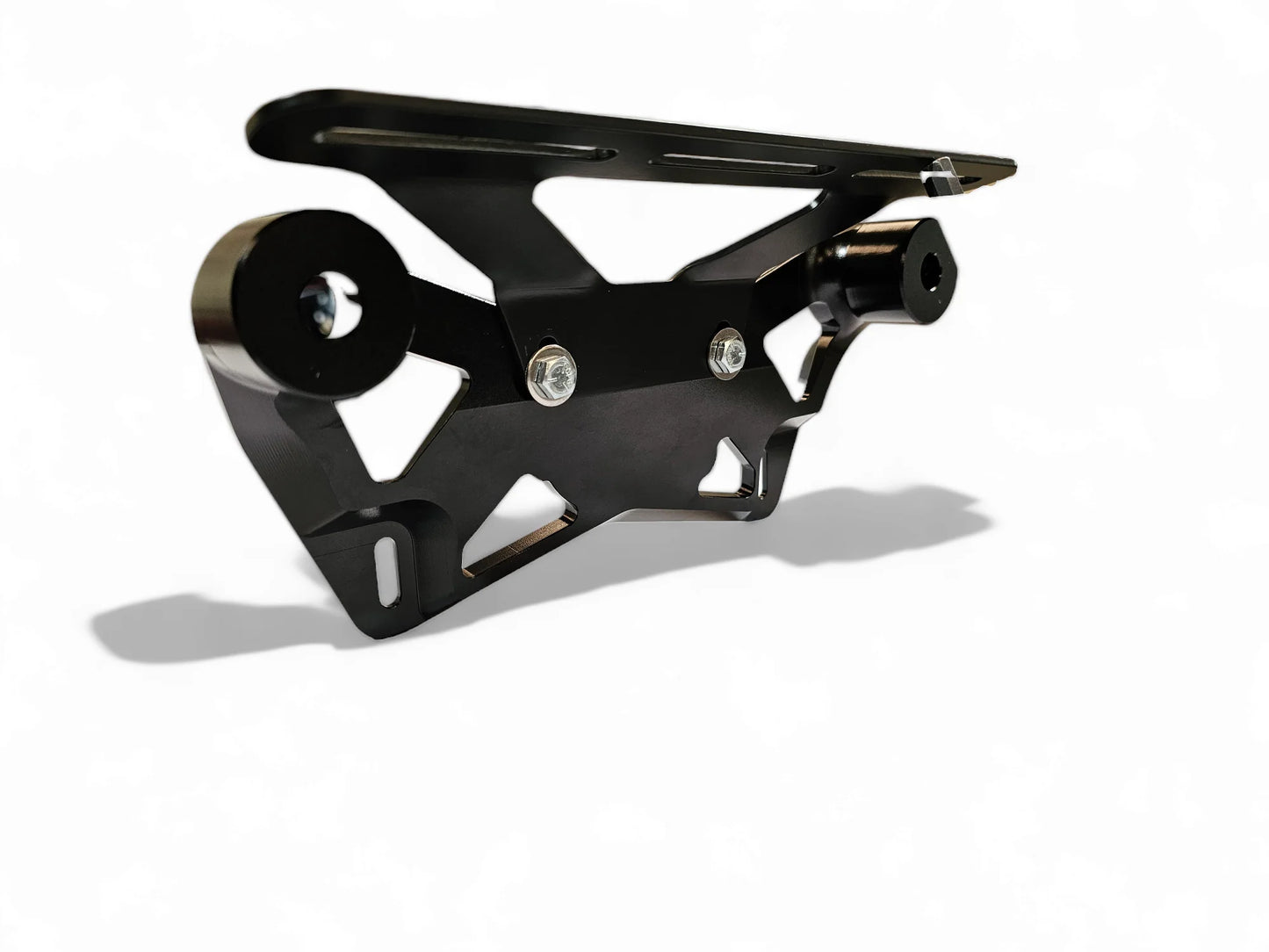 Elektric Offroad Upper Shock Mount Brace Adjustable Light Mount Can-Am Maverick X3 2017+ Black Back view