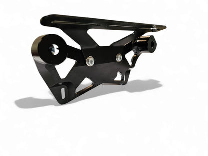 Elektric Offroad Upper Shock Mount Brace Adjustable Light Mount Can-Am Maverick X3 2017+ Black Back view