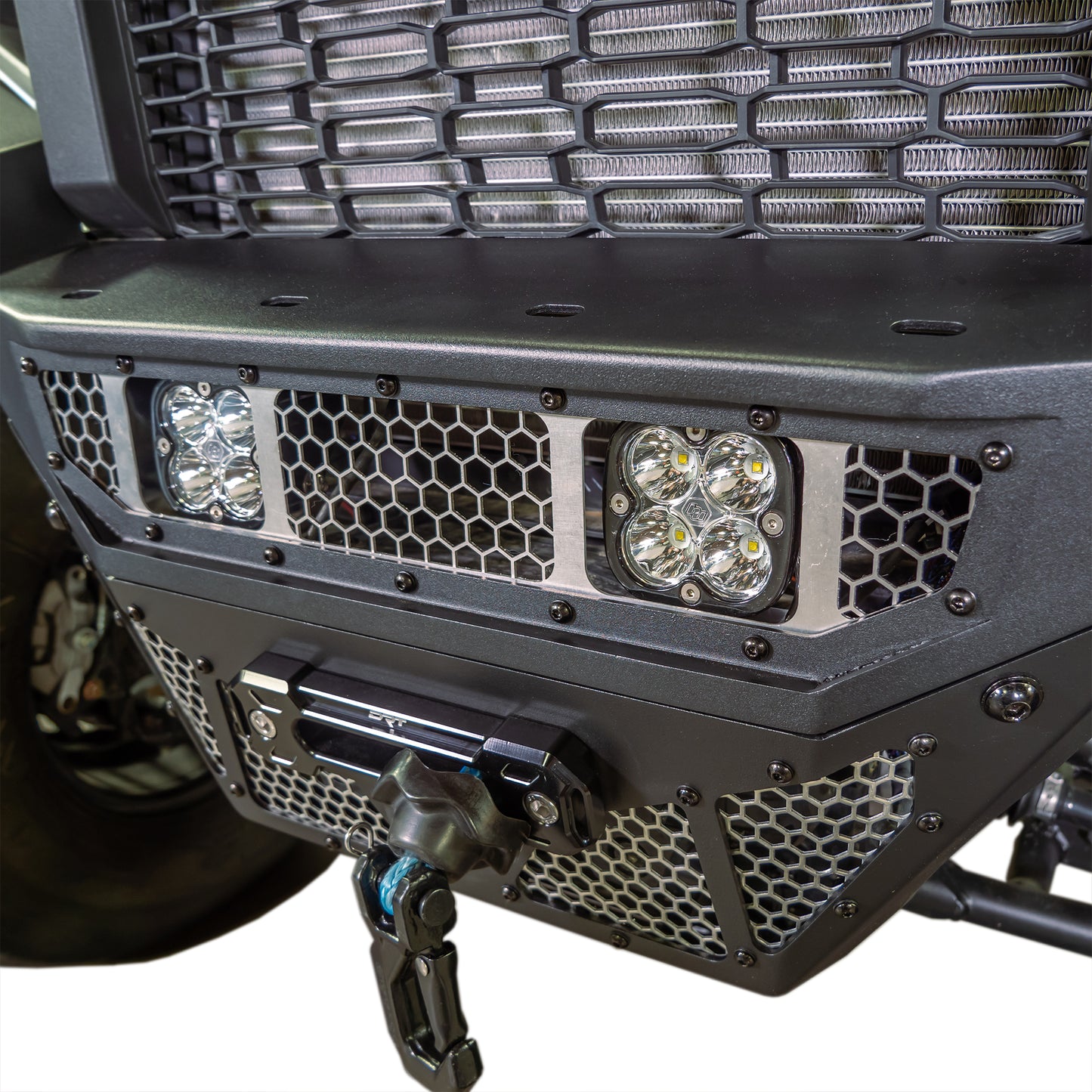 DRT Motorsports Polaris XPEDITION Front Bumper on machine front right close