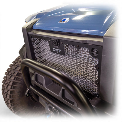 DRT Aluminum Mesh Grill Radiator Guard Polaris XPEDITION 2024+ Side View