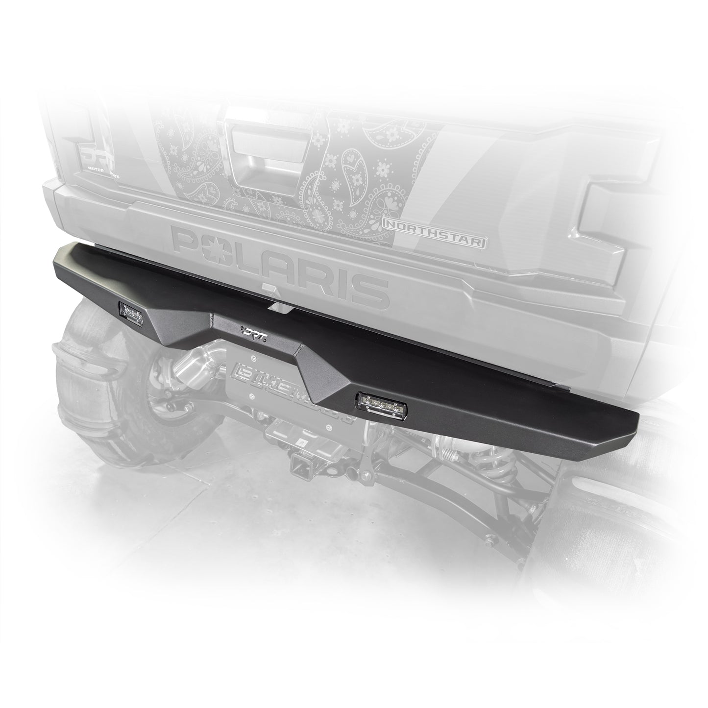 DRT Motorsports Polaris XPEDITION Rear Bumper front right close view