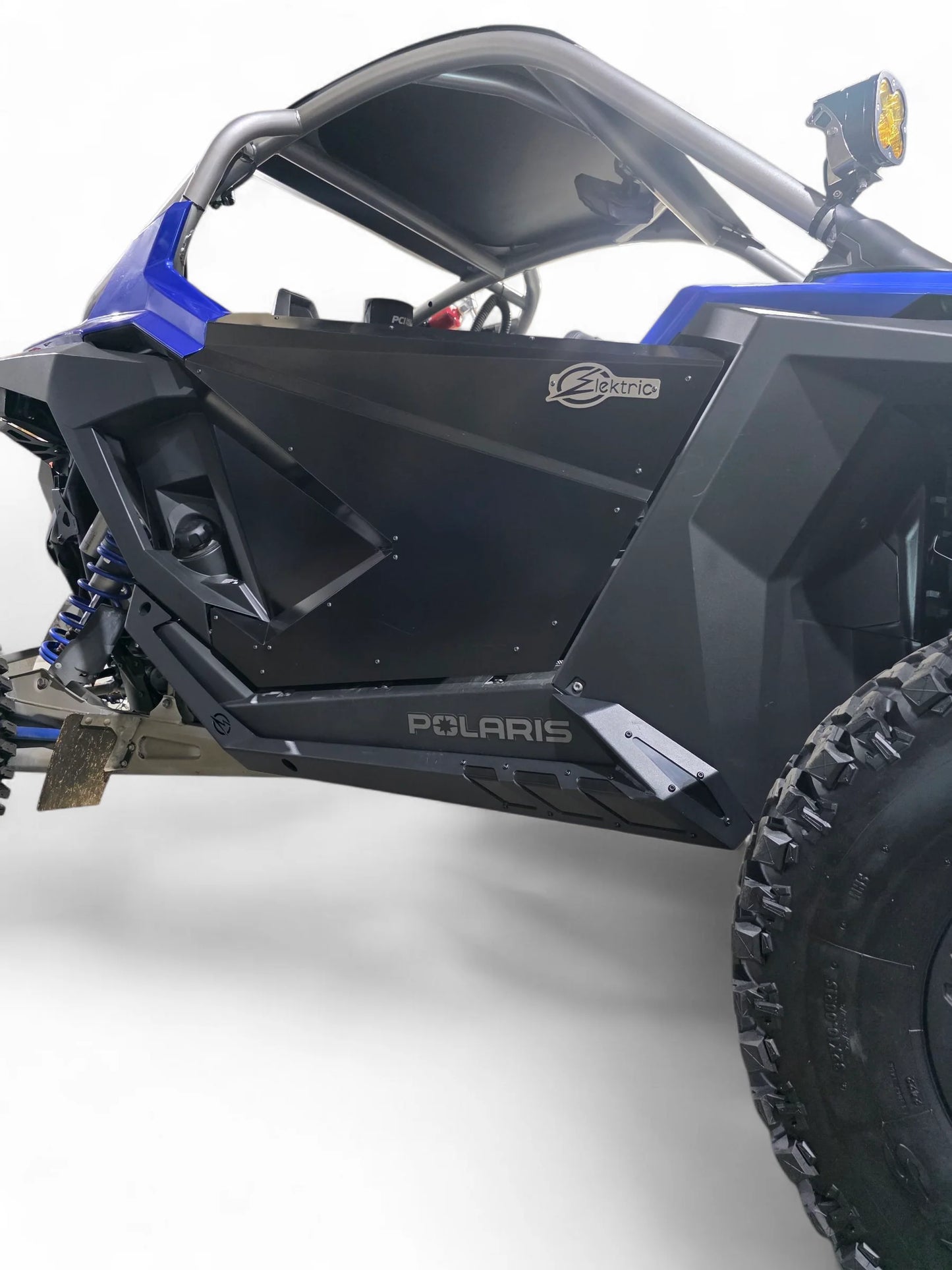 Polaris vehicle side panel on a white background