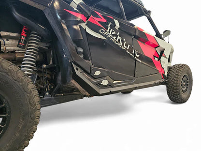 EOD VOLT ROCK SLIDERS GUARDS RAILS POLARIS RZR PRO XP PRO R TURBO R FOUR SEAT mounted #2