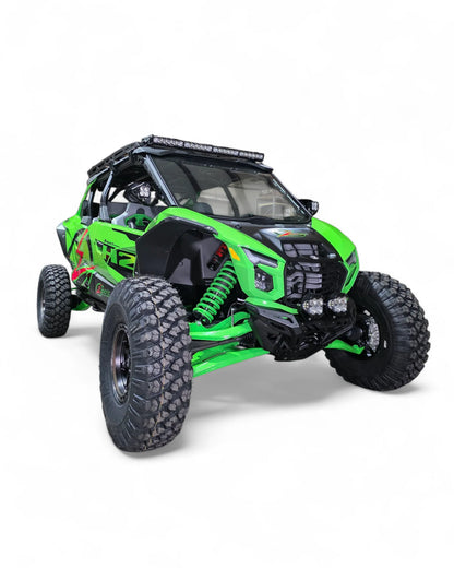 side front view of utv on white background