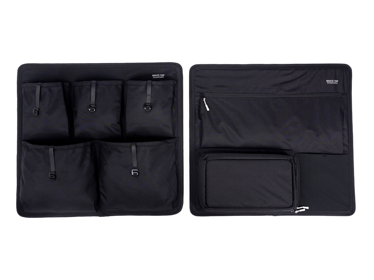 White Top Adventures Ram Promaster Rear Door Storage Panels Bundle (Upper, Middle & Lower)