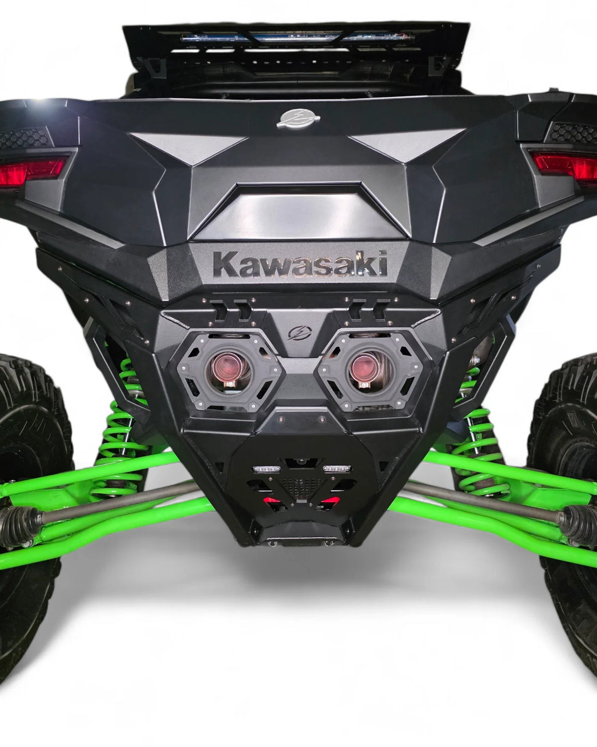 UTV Bumper mounted on H2