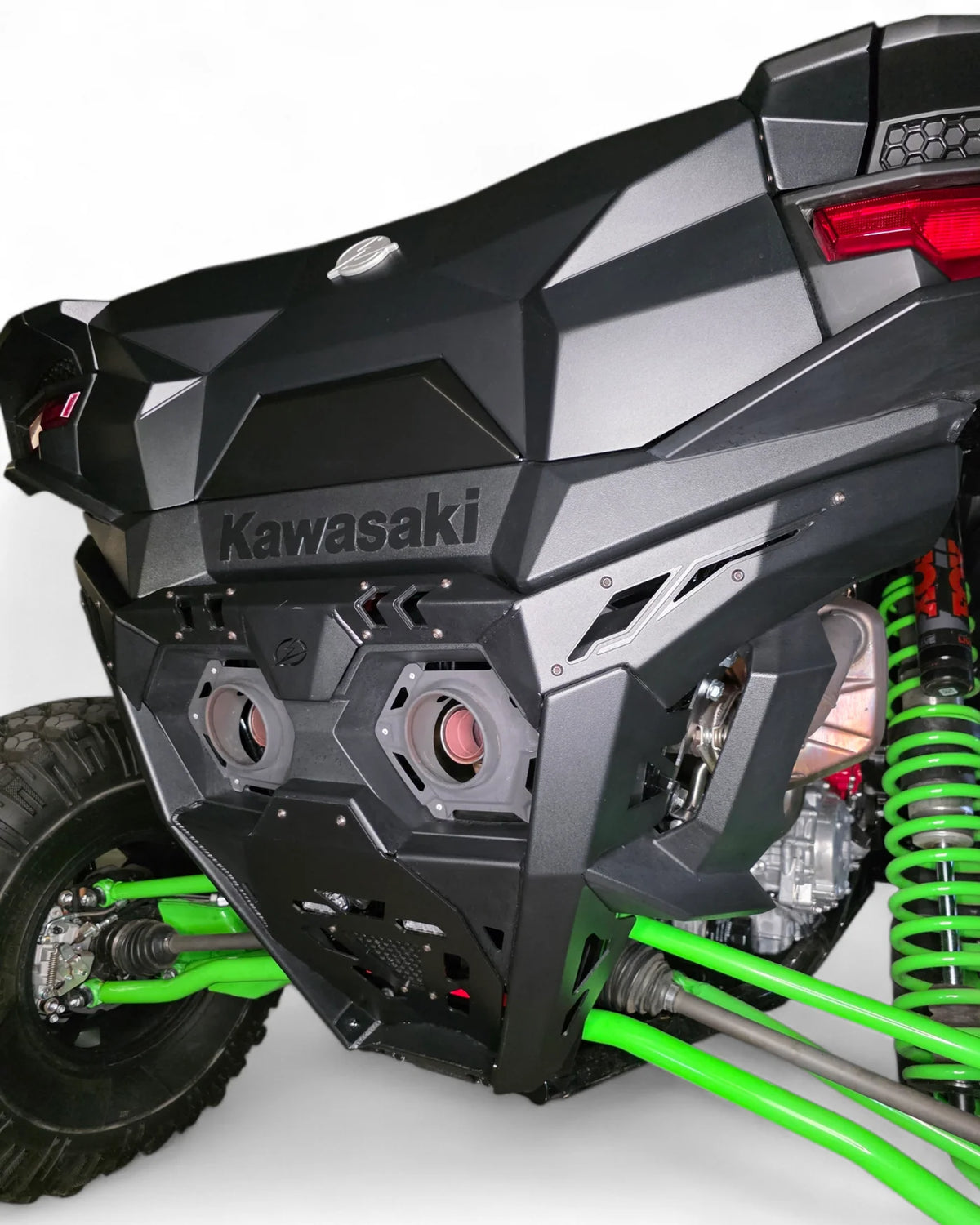 Side Profile view of UTV bumper 